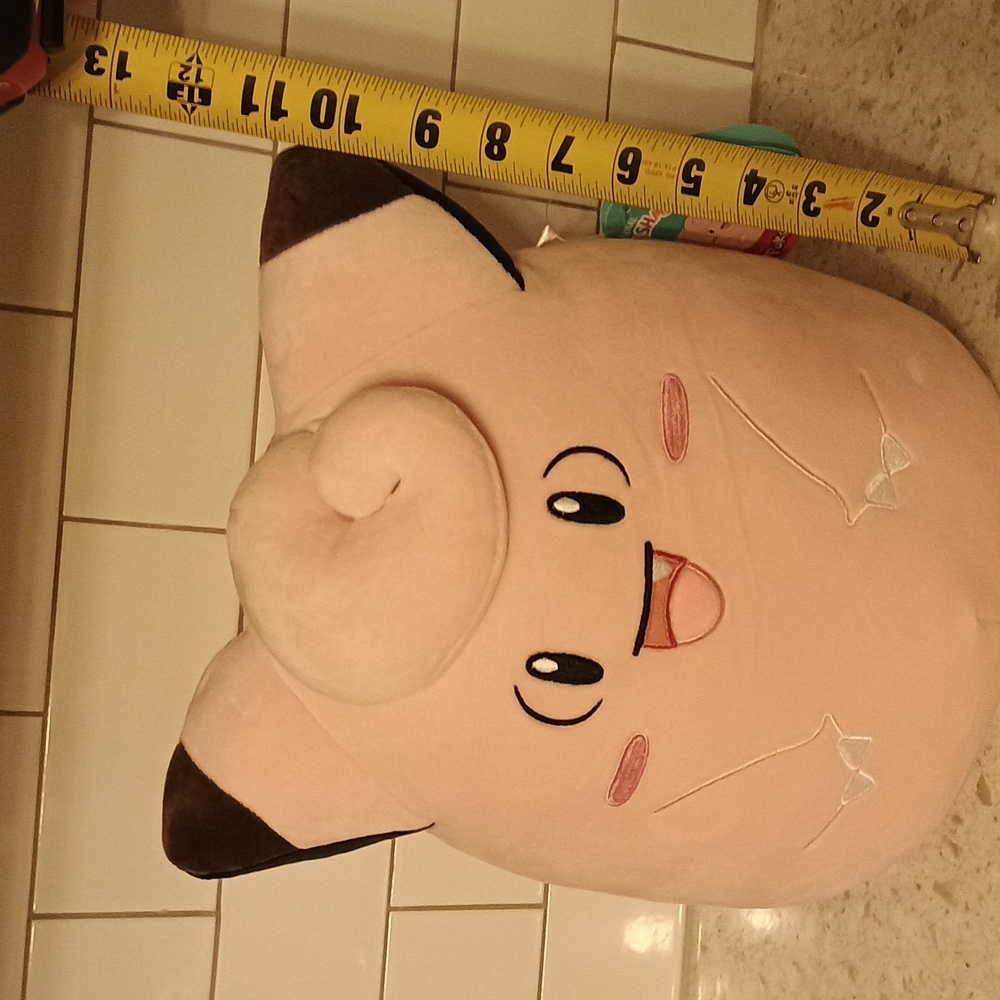 NWT Pokemon Squishmallow- Pink Clefairy Plush - Picture 9 of 9